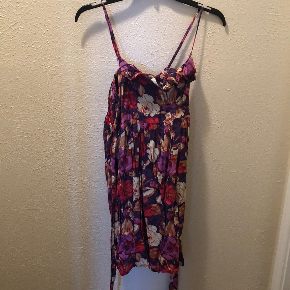 Floral print dress
